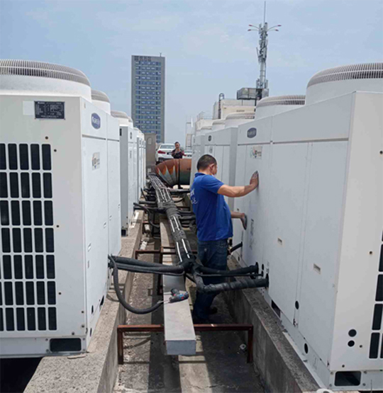 塔城中央空调制热和不制冷系统维修方法